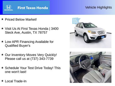 Used 2011 Hyundai Santa Fe GLS image 5