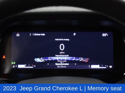 Used 2023 Jeep Grand Cherokee L Limited w/ Luxury Tech Group II AWD/4WD image 13