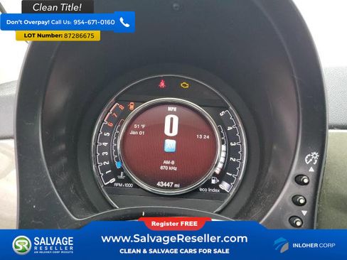 Used 2015 FIAT 500 Pop image 12