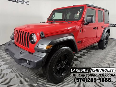 Used 2022 Jeep Wrangler Unlimited Sport image 1