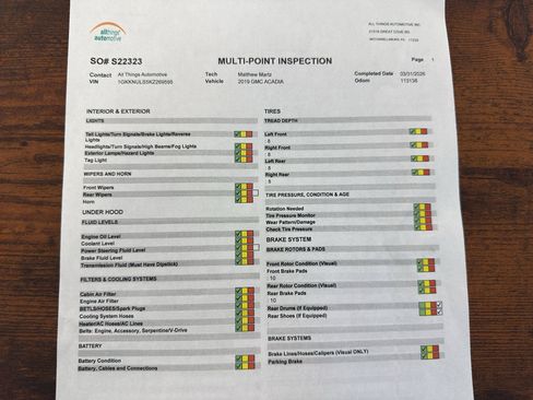 Used 2019 GMC Acadia SLT image 38