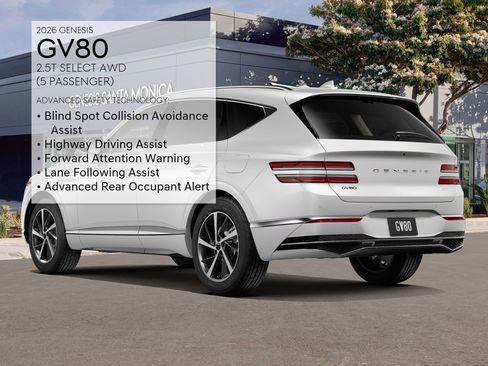 New 2026 Genesis GV80 2.5T Select image 7