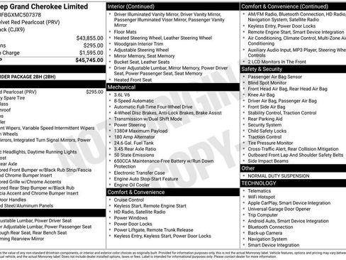 Certified 2021 Jeep Grand Cherokee Limited image 7