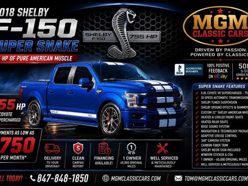 Used 2018 Ford F150 Lariat w/ Equipment Group 502A Luxury AWD/4WD image 1