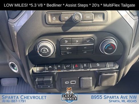 Used 2024 Chevrolet Silverado 1500 Custom Trail Boss w/ LPO, Dark Essentials Package image 23