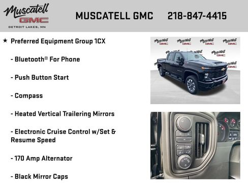 Used 2024 Chevrolet Silverado 2500 Custom w/ Custom Value Package AWD/4WD image 18