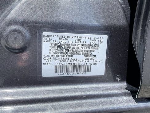 Used 2024 Nissan Versa S w/ S Plus Package FWD image 29