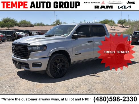 Used 2025 RAM 1500 Laramie w/ Night Edition AWD/4WD image 1
