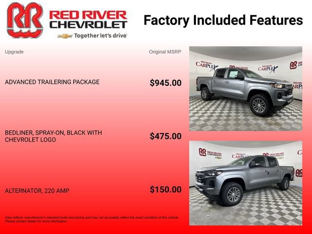 New 2026 Chevrolet Colorado LT w/ Advanced Trailering Package RWD image 14