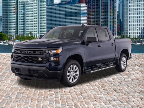 Used 2022 Chevrolet Silverado 1500 Custom RWD image 1