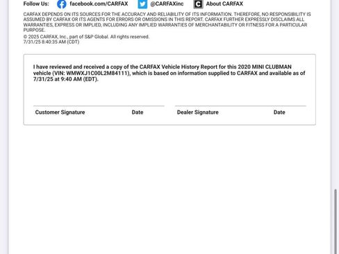 Used 2020 MINI Cooper Clubman S w/ Premium Package image 54