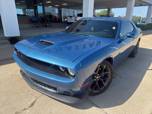 Used 2022 Dodge Challenger R/T w/ Blacktop Package RWD image 2