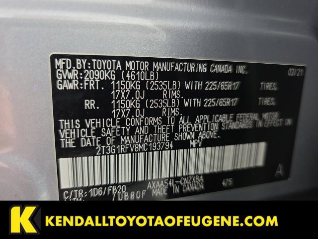 Used 2021 Toyota RAV4 LE AWD/4WD image 21