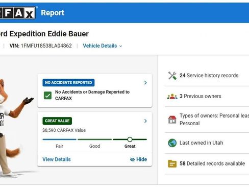 Used 2008 Ford Expedition Eddie Bauer image 3