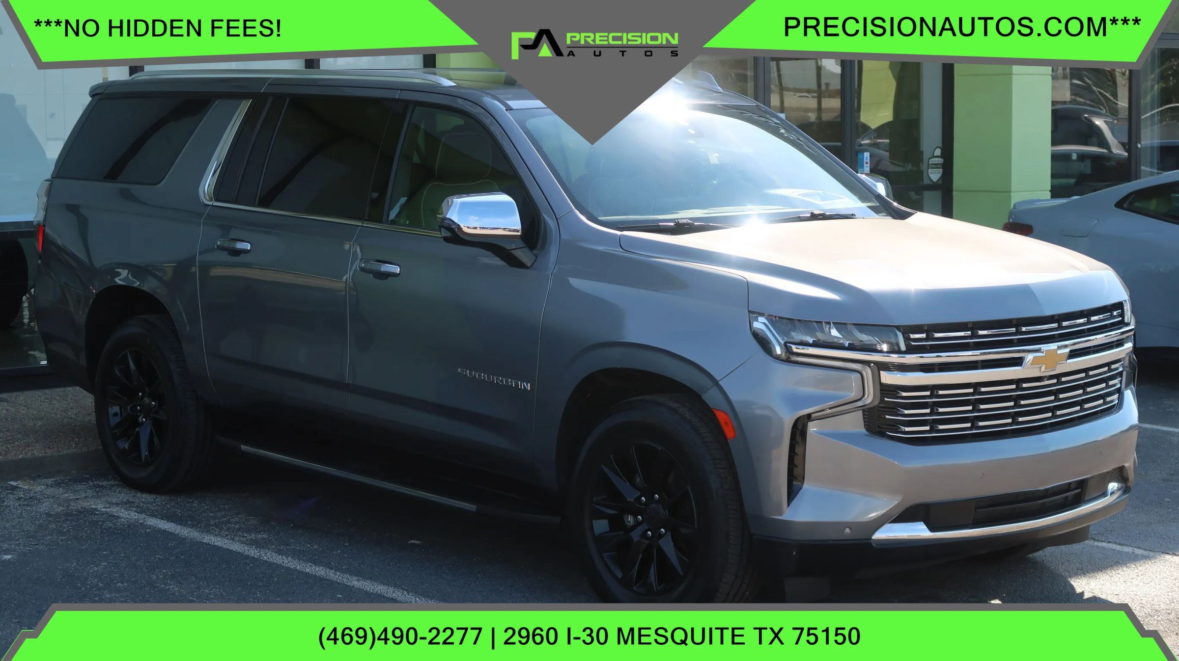 Used 2021 Chevrolet Suburban Premier w/ Premium Package RWD image 1