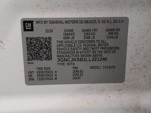 Used 2020 Chevrolet Trax LS w/ Tint and Cruise Package FWD image 33