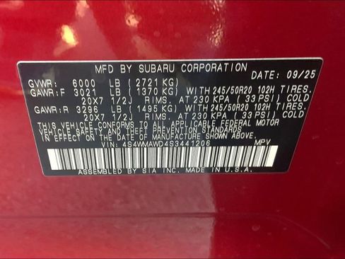 New 2025 Subaru Ascent Bronze Edition image 16