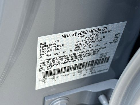 New 2026 Ford Mustang Mach-E Select w/ Interior Protection Package RWD image 27