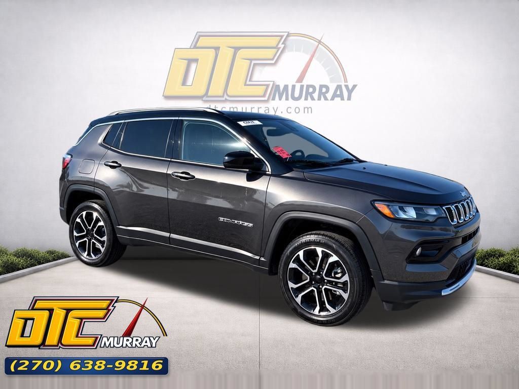 Used 2023 Jeep Compass Limited w/ Sun and Sound Group AWD/4WD image 1