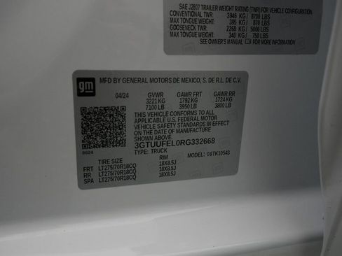Used 2024 GMC Sierra 1500 AT4X AWD/4WD image 29