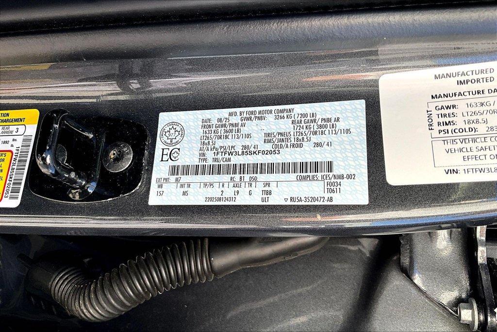 Used 2025 Ford F150 XLT w/ Equipment Group 301A Standard AWD/4WD image 21