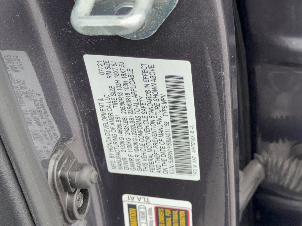 Used 2021 Honda CR-V EX image 32