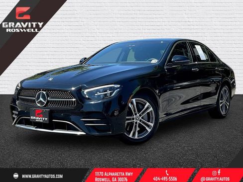 Used 2023 Mercedes-Benz E 350 4MATIC Sedan w/ Premium Package image 1