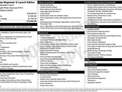 Used 2024 Jeep Wagoneer Launch Edition image 35