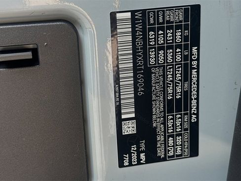 Used 2024 Mercedes-Benz Sprinter 144 Cargo image 26