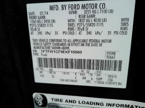 Used 2014 Ford F150 STX w/ Equipment Group 201A Mid RWD image 37