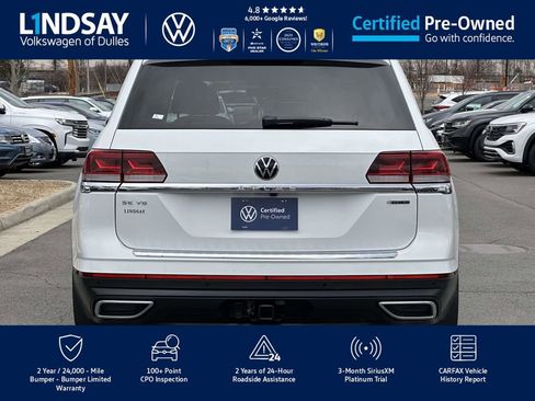 Certified 2023 Volkswagen Atlas SE w/ Black Wheel Package image 6