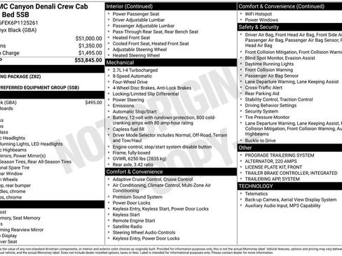 Used 2023 GMC Canyon Denali AWD/4WD image 79