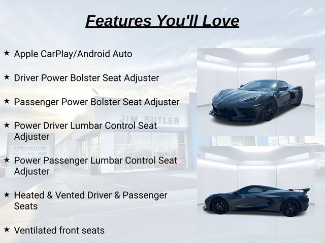 Used 2020 Chevrolet Corvette Stingray Premium Conv w/ 3LT Preferred Equipment Group RWD image 42