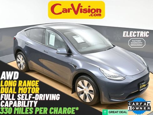 Used 2023 Tesla Model Y Long Range AWD/4WD image 1