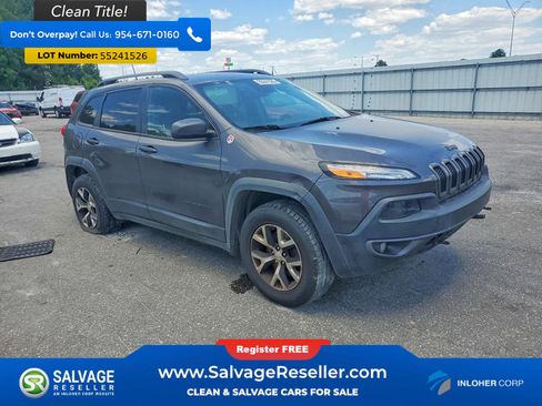 Used 2018 Jeep Cherokee Trailhawk w/ Quick Order Package 27L AWD/4WD image 5