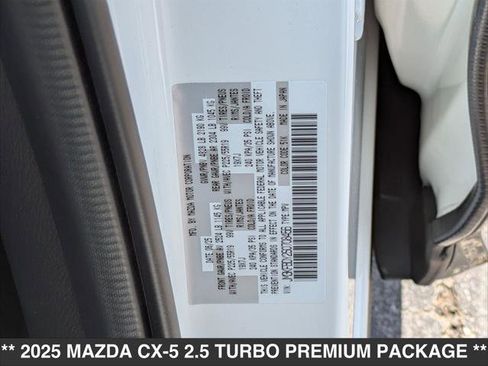 New 2025 MAZDA CX-5 2.5 Turbo image 15