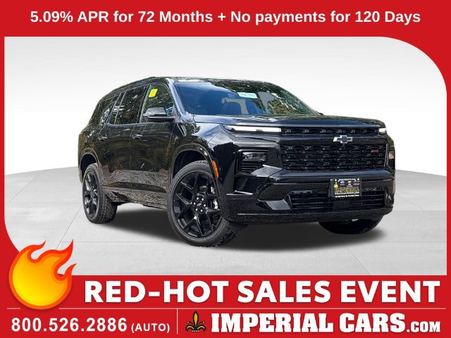 New 2026 Chevrolet Traverse RS AWD/4WD image 1