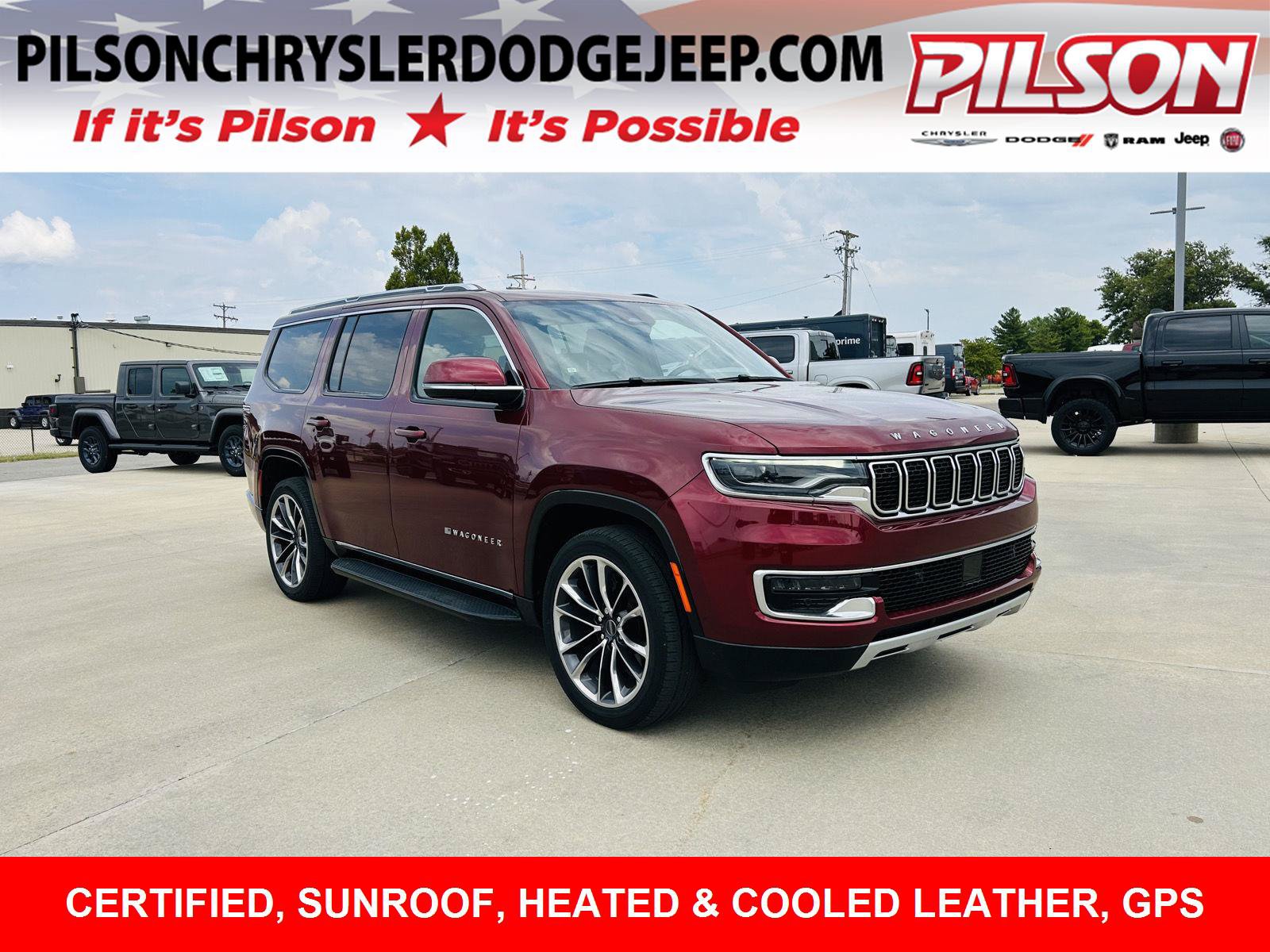Used 2022 Jeep Wagoneer Series II w/ Premium Group I AWD/4WD image 1