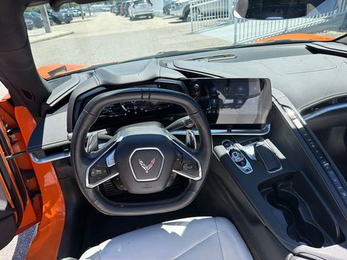Used 2023 Chevrolet Corvette Stingray Coupe w/ Chrome Exterior Badge Package RWD image 3