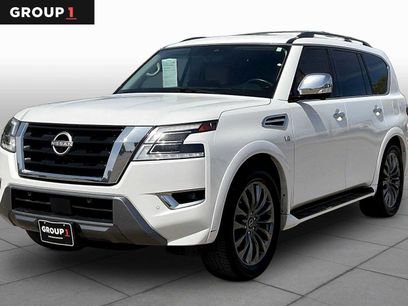 Used 2022 Nissan Armada Platinum w/ Captain's Chairs Package