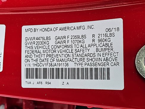 Used 2018 Honda Accord Sport image 27