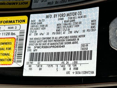 Used 2023 Ford Bronco Sport Big Bend w/ Convenience Package AWD/4WD image 31