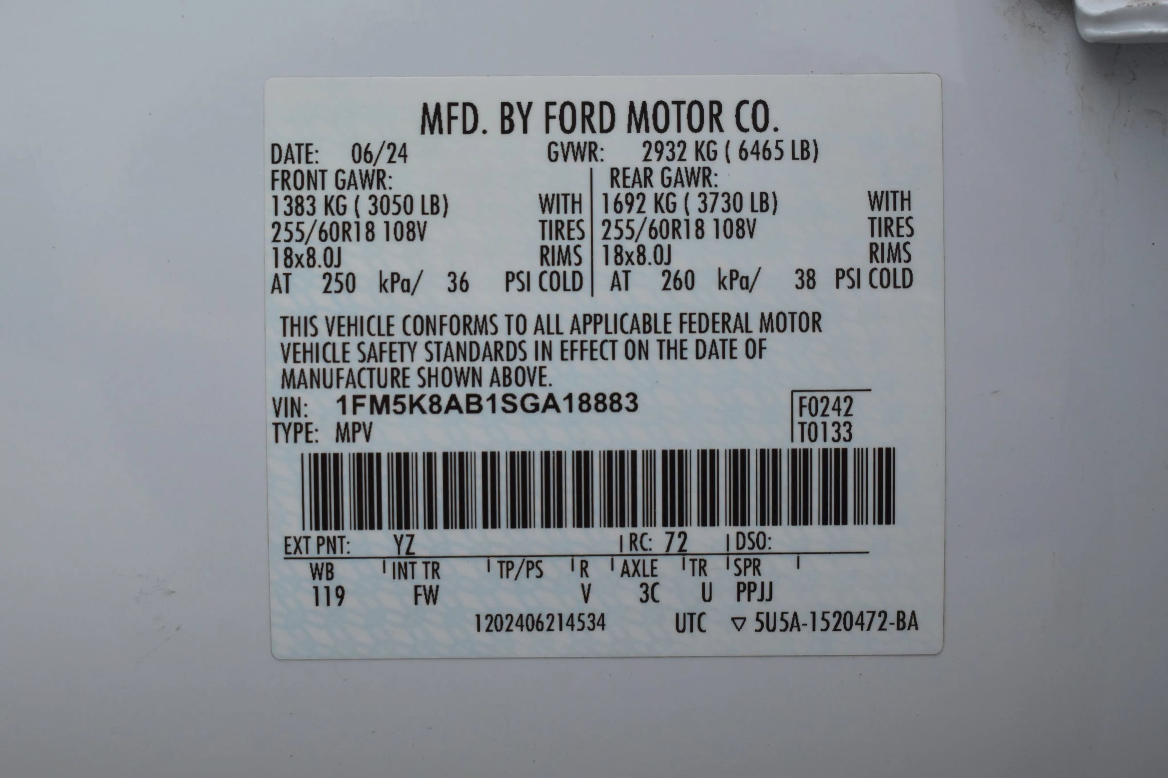 Used 2025 Ford Explorer 4WD Police Interceptor image 33