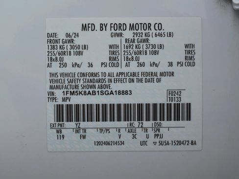 Used 2025 Ford Explorer 4WD Police Interceptor image 33