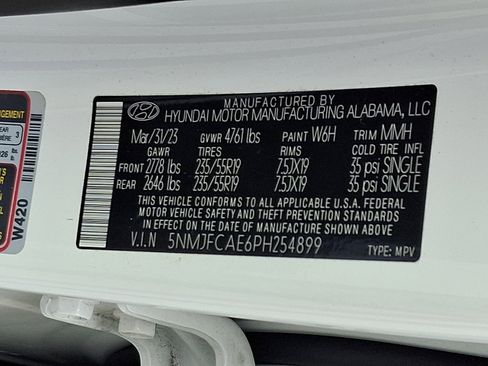 Certified 2023 Hyundai Tucson SEL w/ Convenience Package AWD/4WD image 28