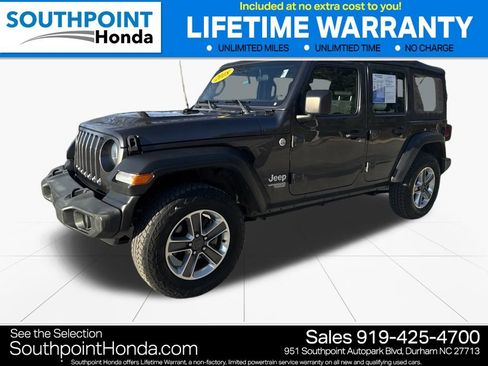Used 2018 Jeep Wrangler Unlimited Sport image 3