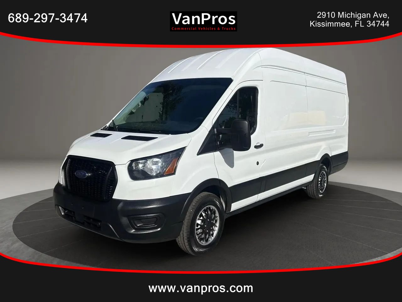 Used 2021 Ford Transit 250 148 High Roof Extended RWD image 1