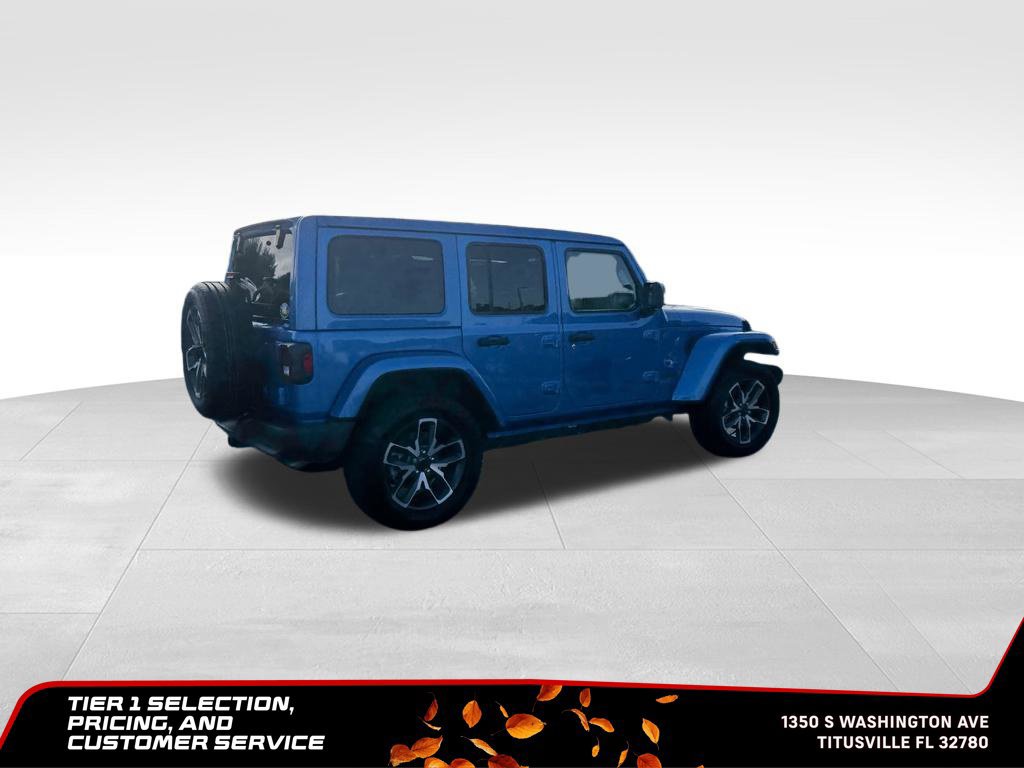 Used 2024 Jeep Wrangler Unlimited w/ Technology Group AWD/4WD image 14