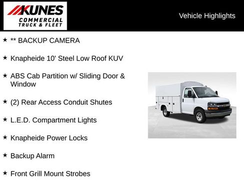 New 2024 Chevrolet Express 3500 Work Van w/ Power Convenience Package image 3