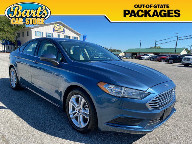 Used 2018 Ford Fusion SE w/ Fusion SE Technology Package FWD image 1